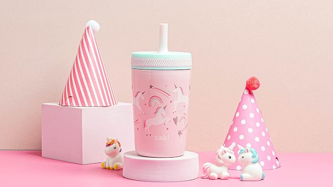 Zak Designs Kelso Toddler Cups For Travel or At Home, 12oz Vacuum Insulated - Image 11