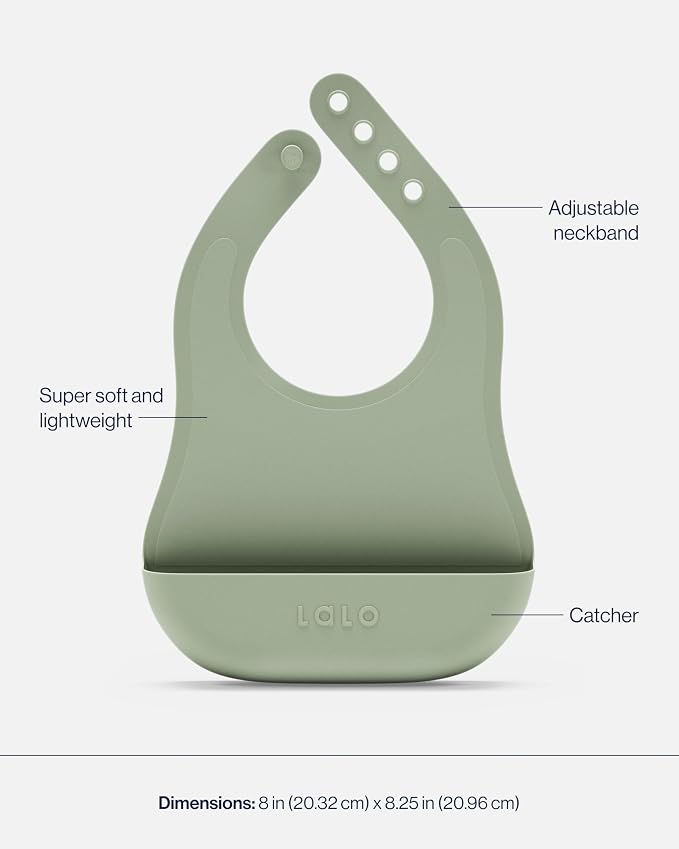 Lalo First Bites Silicone Baby Feeding Set - Image 6
