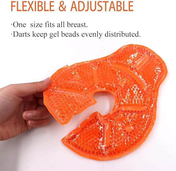 Reusable Breast Therapy Pack, Breast Ice Packs, Breastfeeding Essentials - Image 2
