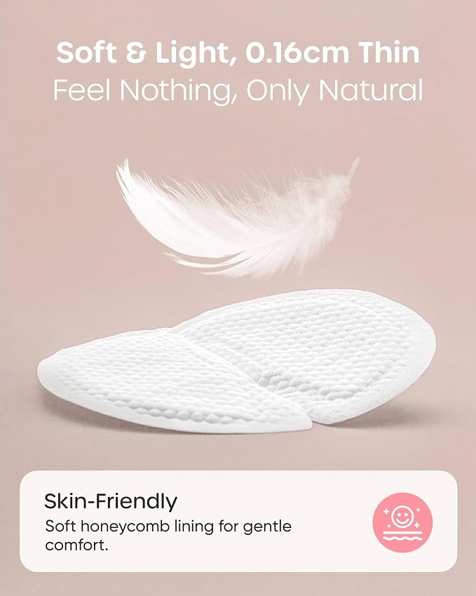 Nuliie Super Absorbent & Featherlight Disposable Nursing Pads 240 Count - Image 4