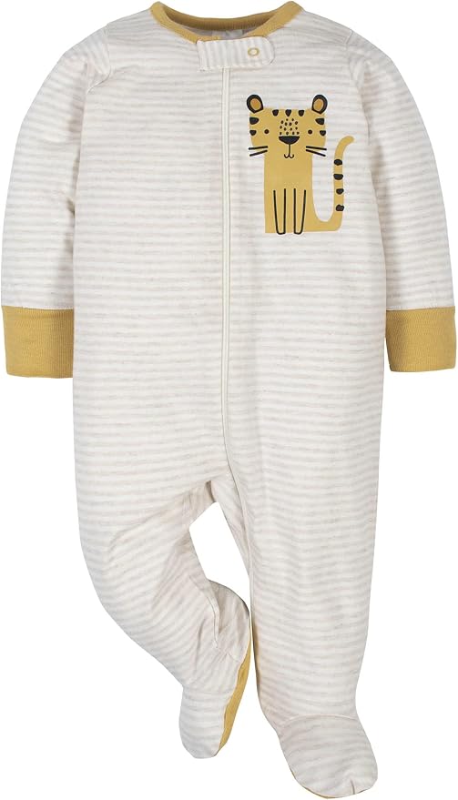 Gerber Baby Boys 4 Pack Sleep 'N Play Footie - Image 6