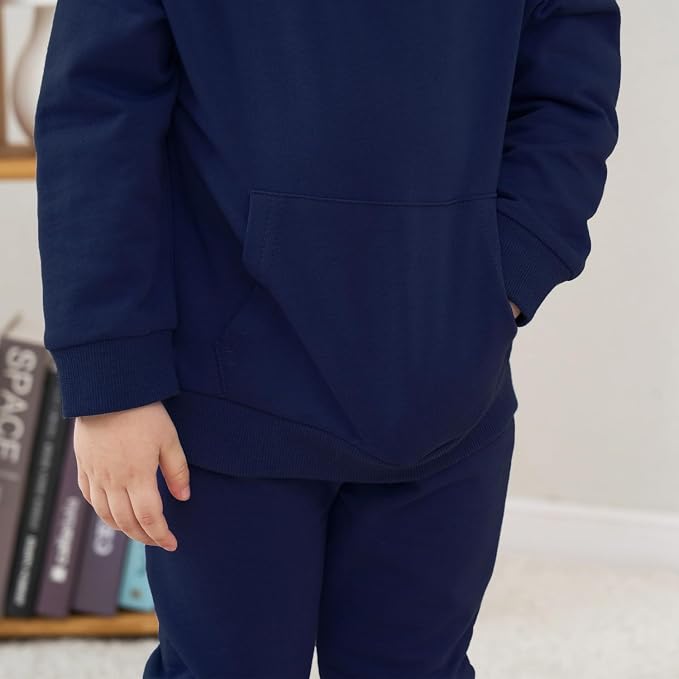 Fullfamous Baby and Toddler Boys 100% Cotton 2 Piece Long Sleeve Sweatshirt and - Image 4