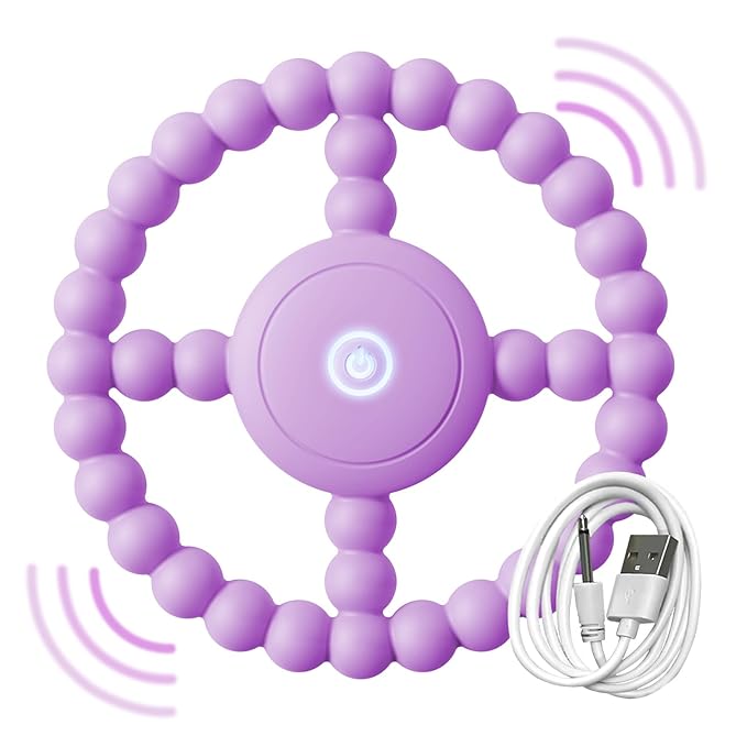 Vibrating Sensory Chew Toy – Baby Teether by Unknown