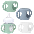 BUSOHA 3 Pack Silicone Sleeves for Avent Baby Bottles by BUSOHA