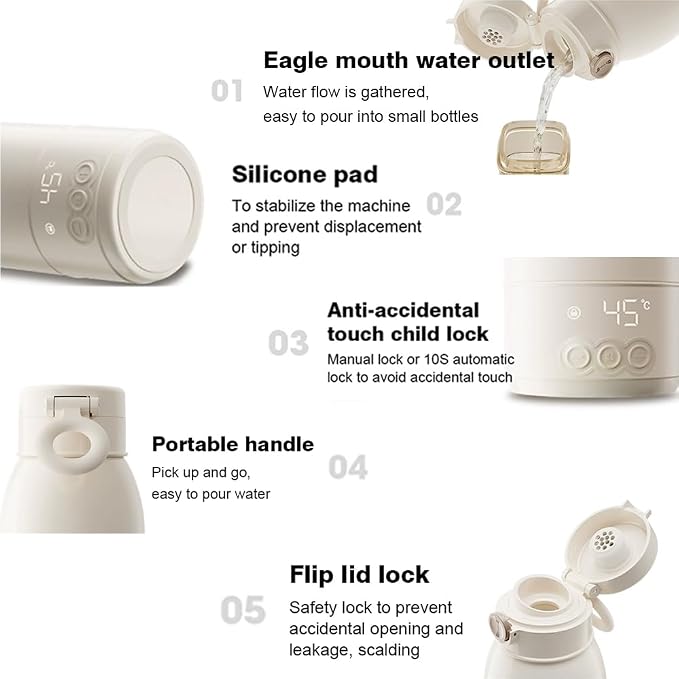 Portable Milk or Water Warmer, - Image 2