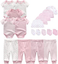 Kiddiezoom Unisex Baby Layette Essentials Giftset Clothing Set 19-Piece by Kiddiezoom