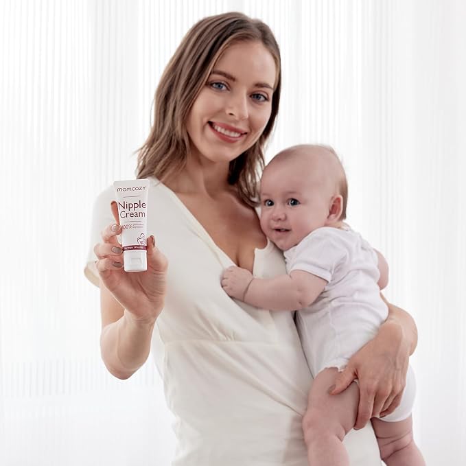 Momcozy Nipple Cream Safe for Breastfeeding, Plant-Based Ingredients, - Image 7