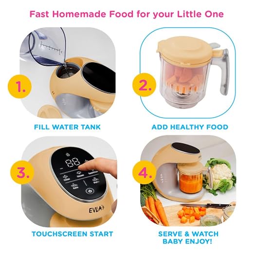 EVLA'S Baby Food Maker, Baby Food Processor - Image 5