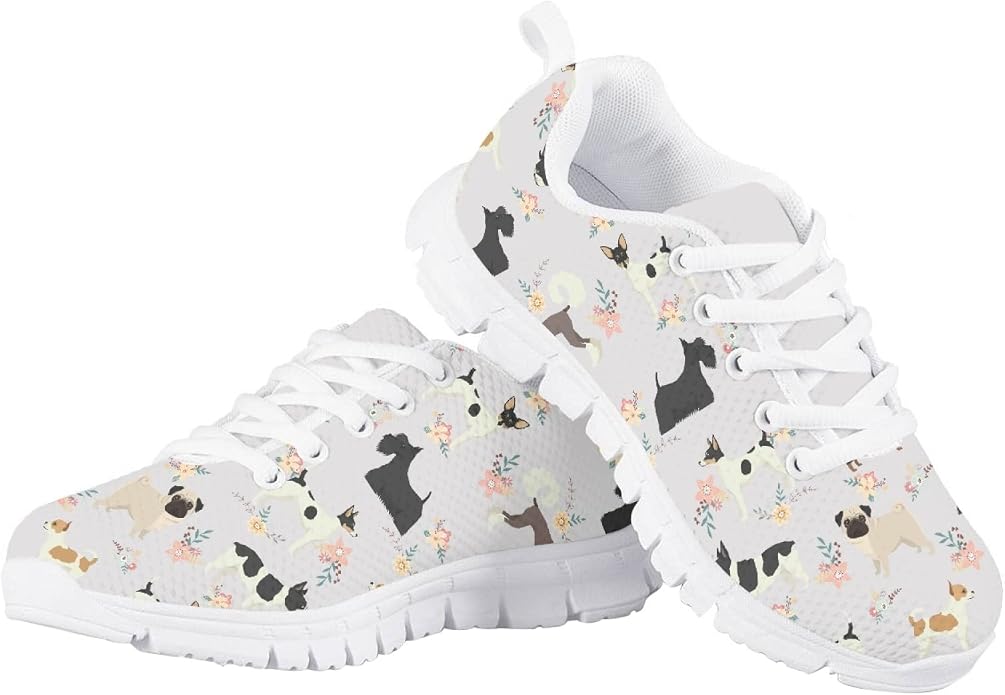 MARSVOVO First Shoes for Walking Boy Girl Athletic Lightweight Flexible Lace-up - Image 2