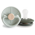 FRIGG Little Viking SilkySoft Silicone Baby Pacifier 2-Pack | Made in Denmark | by mushie