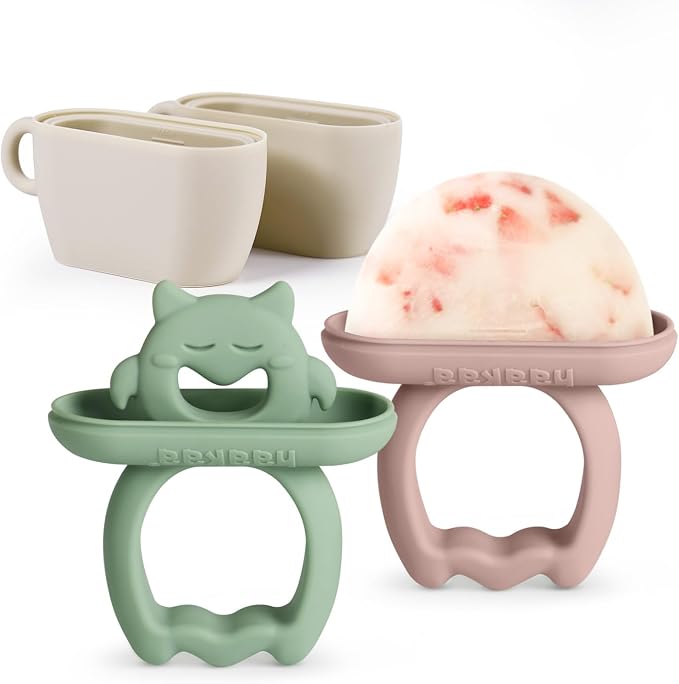Haakaa Chilly Monster Breastmilk Popsicle Molds, Silicone Popsicle Molds by haakaa