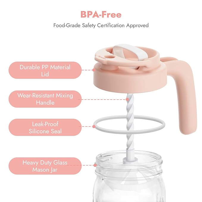 Papablic Glass Breastmilk Pitcher, Formula Mixing Pitcher - Image 7