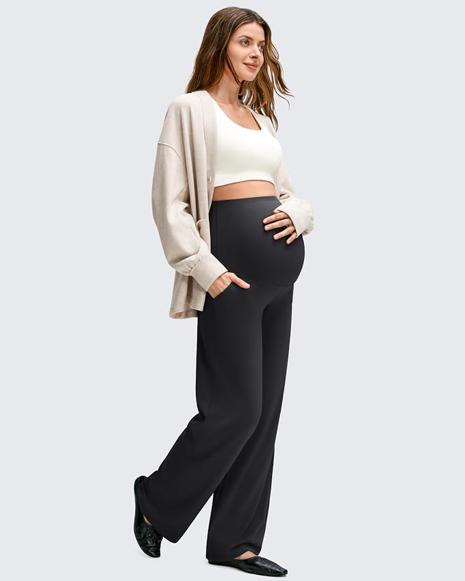 G4Free BareFeel Maternity Dress Yoga Pants - Image 6