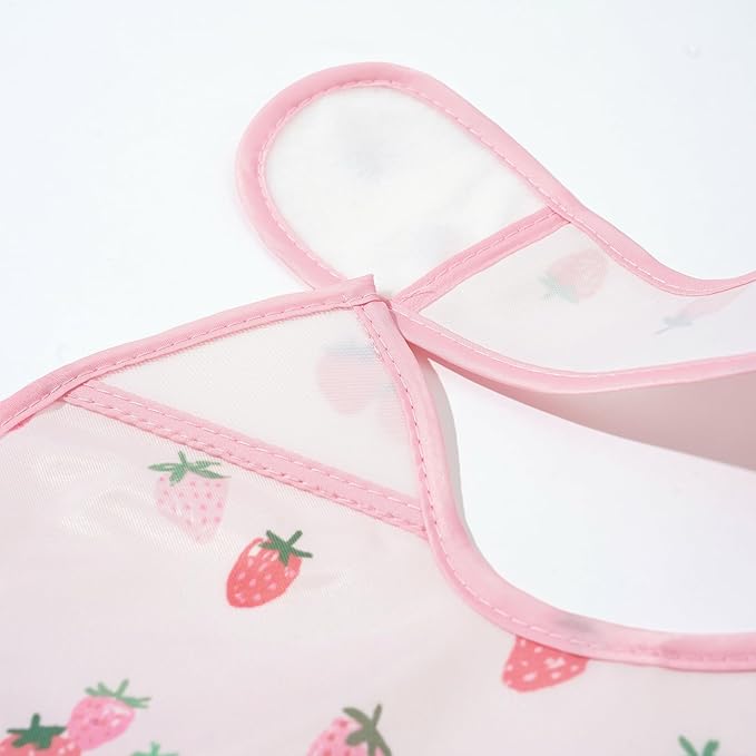 3-Pack Waterproof Baby Bibs for Eating - Image 8