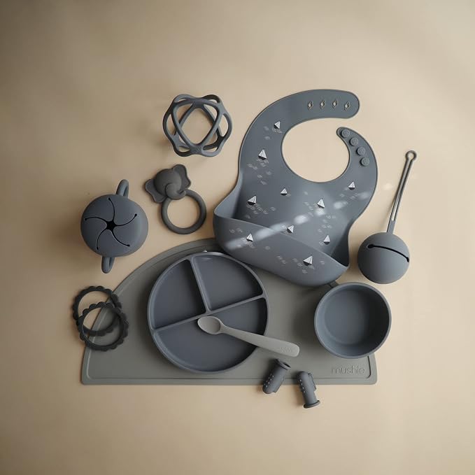 mushie Silicone Suction Plate | BPA-Free Non-Slip Design - Image 3