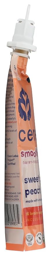 Cerebelly Organic Baby Food Pouches – Organic Sweet Potato Peach Pouch Protein - Image 6