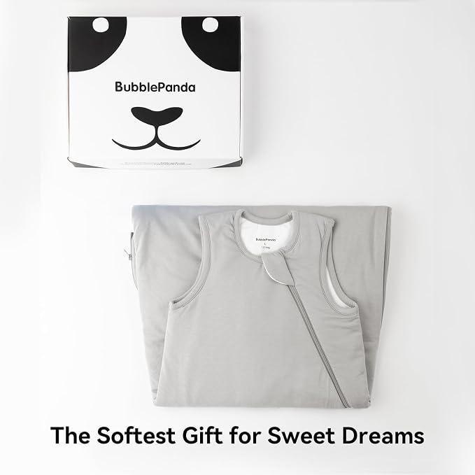 BubblePanda Rayon Made from Bamboo Sleep Sack 2t-3t 0.5 Tog Soft Lightweight - Image 6