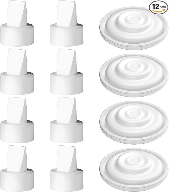 12PCS Duckbill Valve & Silicone Membrane Diaphragm Replacement Compatible by TOVVILD