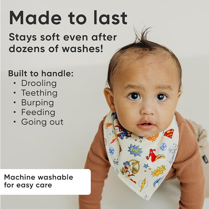 Copper Pearl Baby Bandana Bibs - Image 3