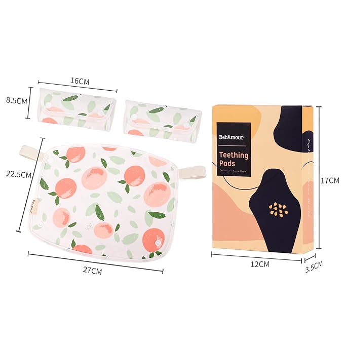 Bebamour Drool and Teething Reversible Cotton Pad - Image 3