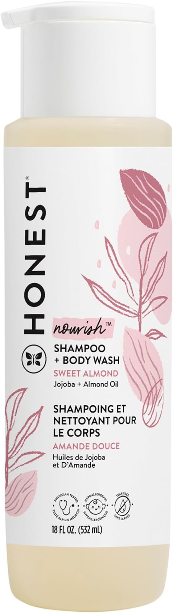 The Honest Company 2-in-1 Cleansing Shampoo + Body Wash | Gentle by TheHonestCompany