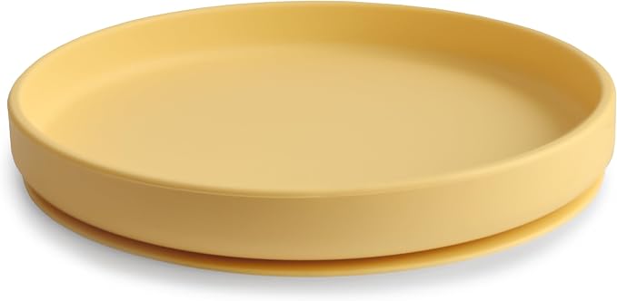 mushie Classic Silicone Suction Plate | BPA-Free Non-Slip Design - Image 2