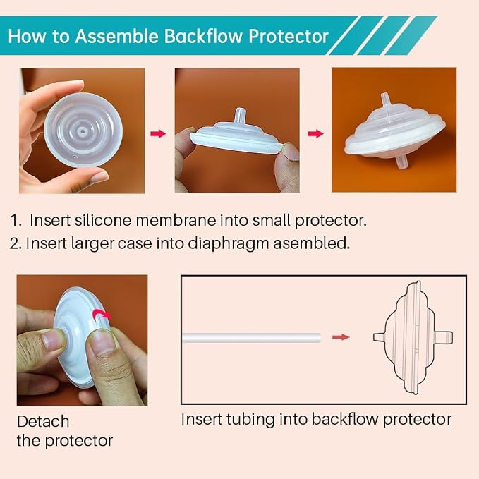 PUMPMOM-US Replacement Duckbill Valves and Backflow Protector - Image 7