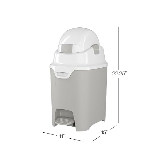 Foundations Mini Hands-Free Diaper Pail - Image 2