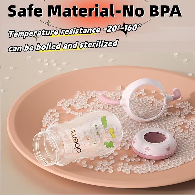 Baby Bottles, Weighted Straw Toddler Milk Bottles - Image 6