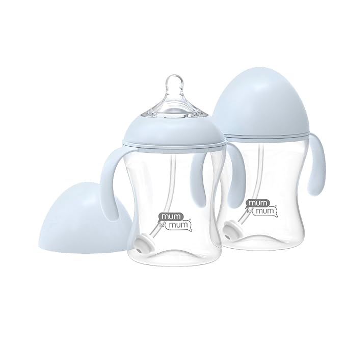 Self Grip Baby Bottles 8oz by MUMTOMUM