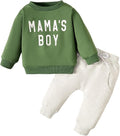 Toddler Baby Boy Fall Winter Clothes Crewneck Long Sleeve Sweatshirt Pullover by Unknown