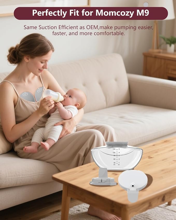 4PC Upgraded M9 Breast Pump Replacement Part, Including 4pcs Double-Layed - Image 7