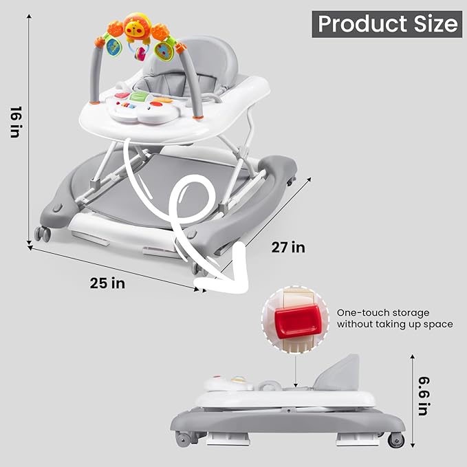 Baby Walker, 5-in-1 Baby Walkers - Image 9