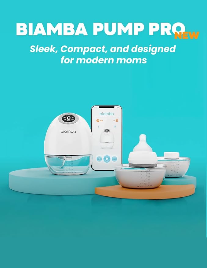 Pump Pro Portable Breast Pump Hands Free - 180mL Capacity Wearable - Image 8