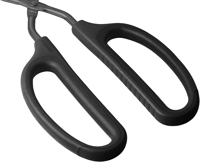 10" Stainless Steel Scissor Tongs - Image 4