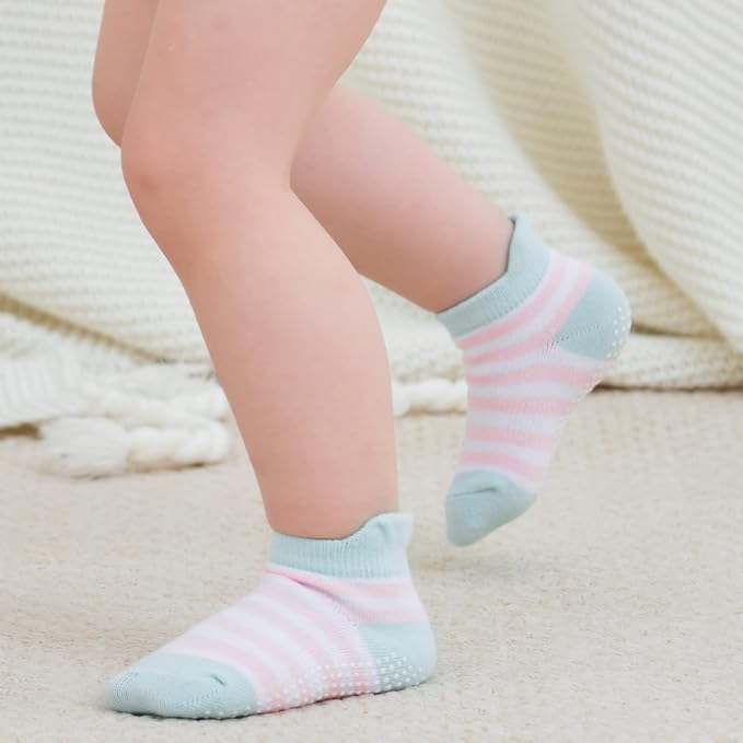 Zaples Baby Non Slip Grip Ankle Socks - Image 9