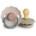 FRIGG Daisy Natural Rubber Baby Pacifier | Made in Denmark | BPA-Free 2-Pack by mushie
