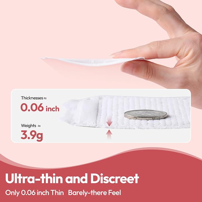 NCVI Disposable Ultra-Thin Nursing Pads 110 Count, Highly Absorbent Breast Pads - Image 2