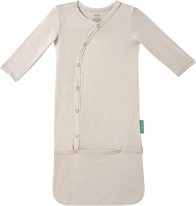 PurComfy Supersoft Baby Sleeper Gowns, Premium Bamboo Viscose Infant Nightgown by PurComfy