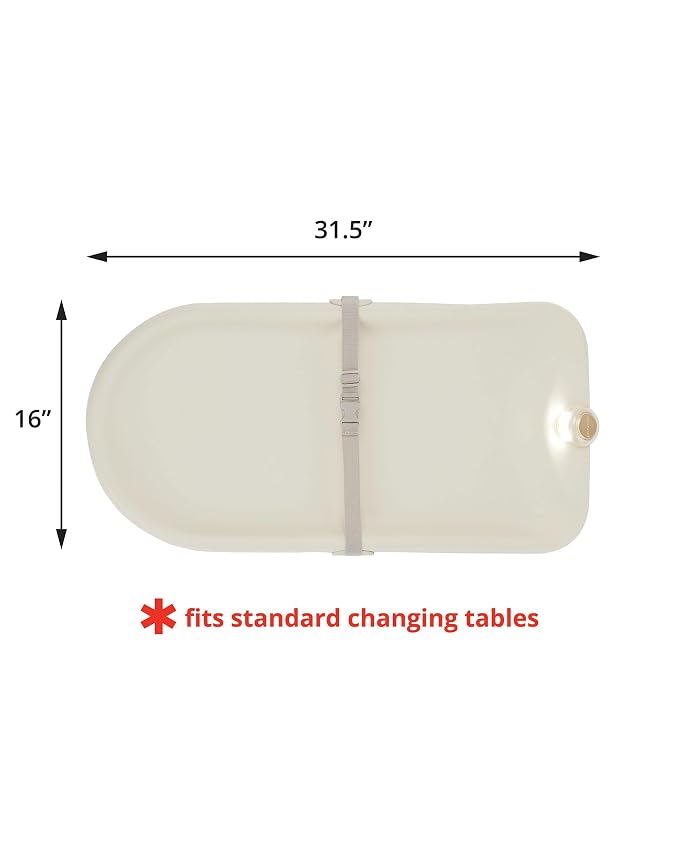 Skip Hop Baby Changing Pad Nursery Style Light-Up Wipeable and Contoured - Image 5