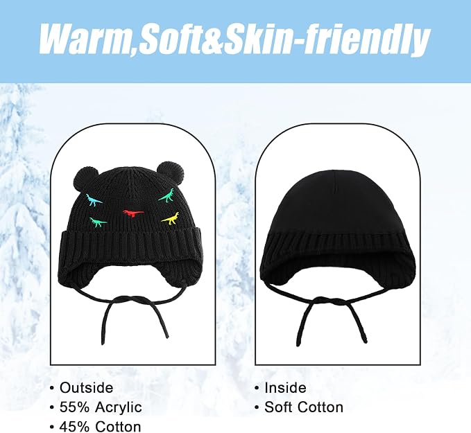 BAVST Baby Beanie Hat for Winter - Image 4