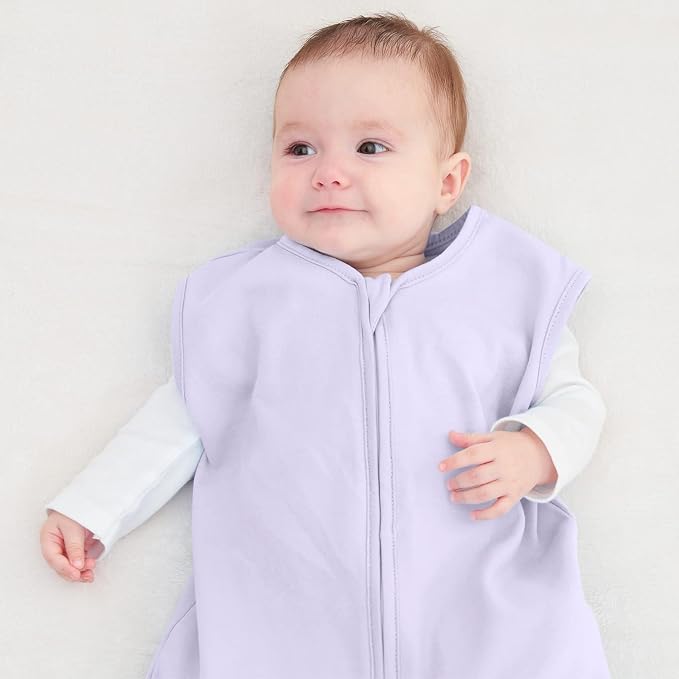 Yoofoss Baby Sleep Sack 0-6 Months 0.5 Tog Wearable Blanket - Image 7