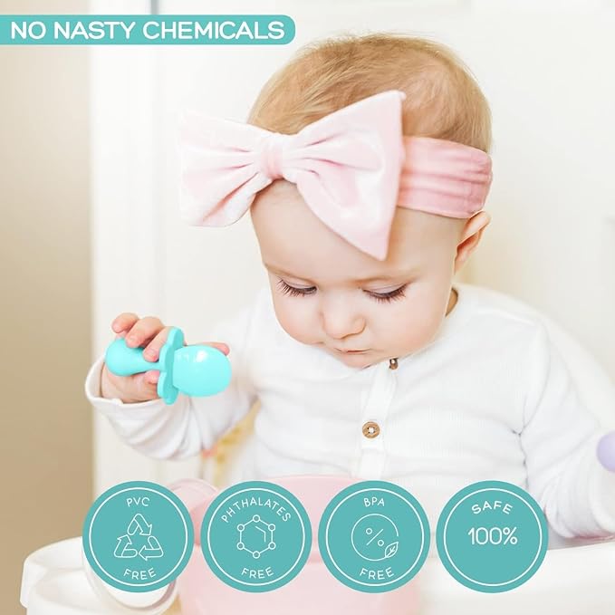 Grabease Silicone Baby Feeding Utensil Set - Image 7