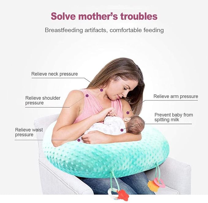Baby Nursing Pillows for Breastfeeding, Baby Feeding Support Pillow for Newborn - Image 3