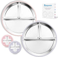 Stainless Steel Baby Plate by Bakpoco