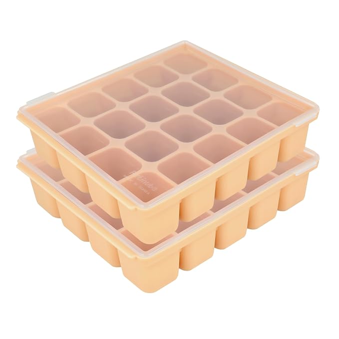 Baby Food Storage Silicone Cubes by Petinube
