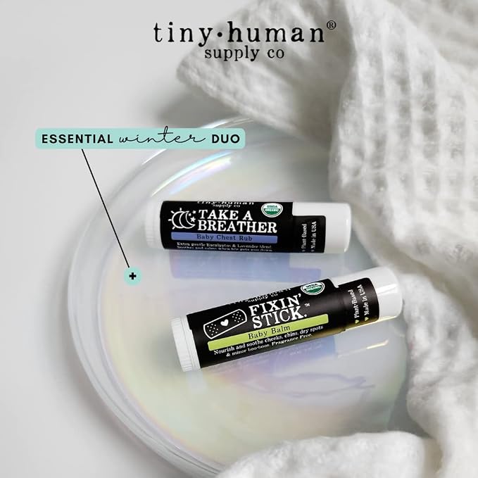 Fixin' Stick Organic Baby Balm 0.5oz, Drooly Chins, Drippy Noses and Dry Skin. - Image 5