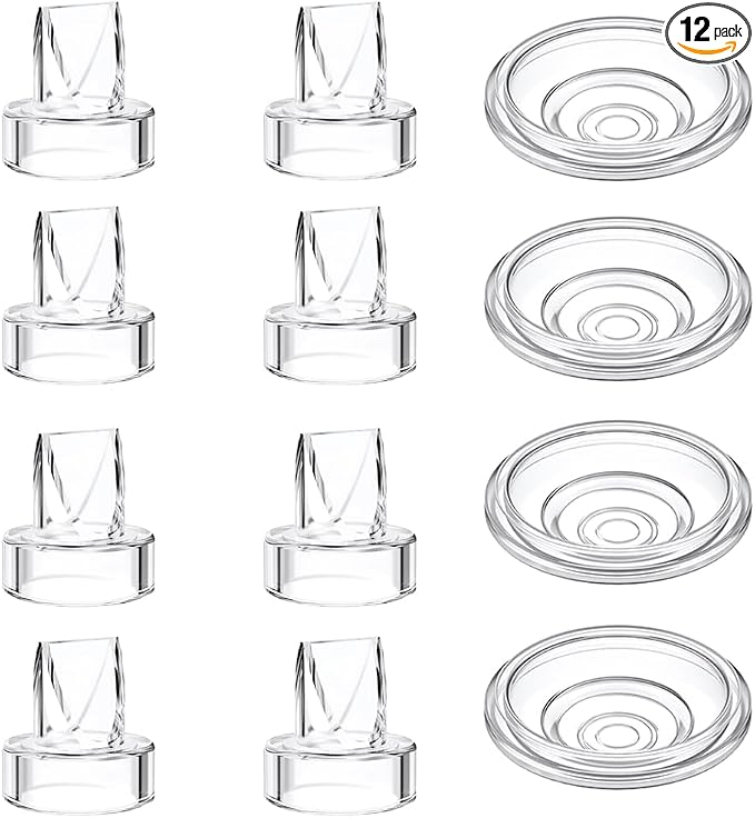 8pcs Duckbill Valves and 4pcs Silicone Diaphragm Compatible by IVARONAL