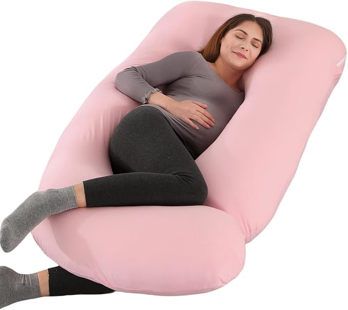 Pregnancy Pillow, Full Body Maternity Pillow 57 inch, by Unknown