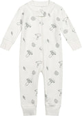 Owlivia Organic Cotton Baby Boy Girl Zip up Sleep 'N Play Pjs, Long Sleeve by Owlivia